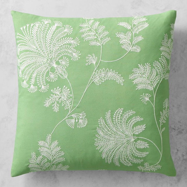 AERIN Jane Outdoor Embroidery Pillow