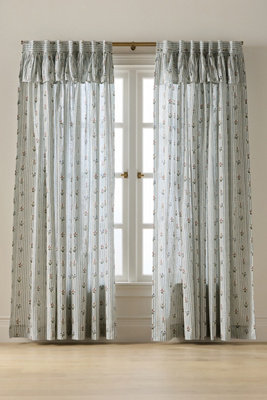 Parker Cotton Printed Valence Curtain