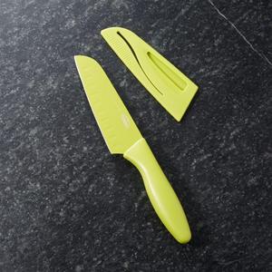 Green Mini Santoku Knife