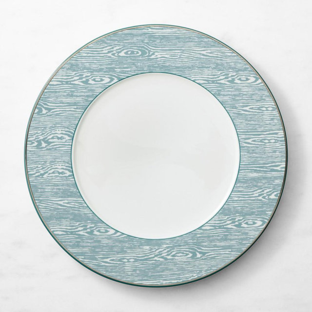 Scalamandré x Williams Sonoma Sea of Trees Charger