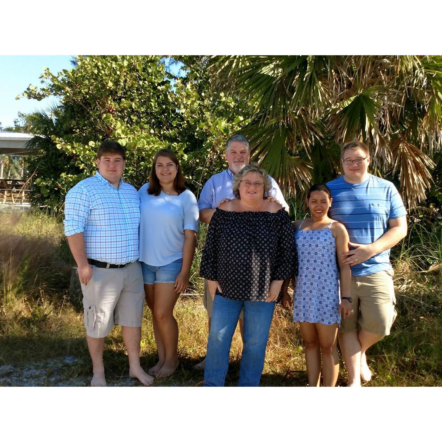 Slaper family vacation to Siesta Key, FL