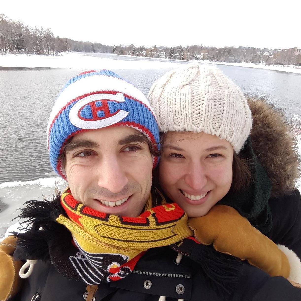 First Christmas with Gab's Family in Sherbrooke