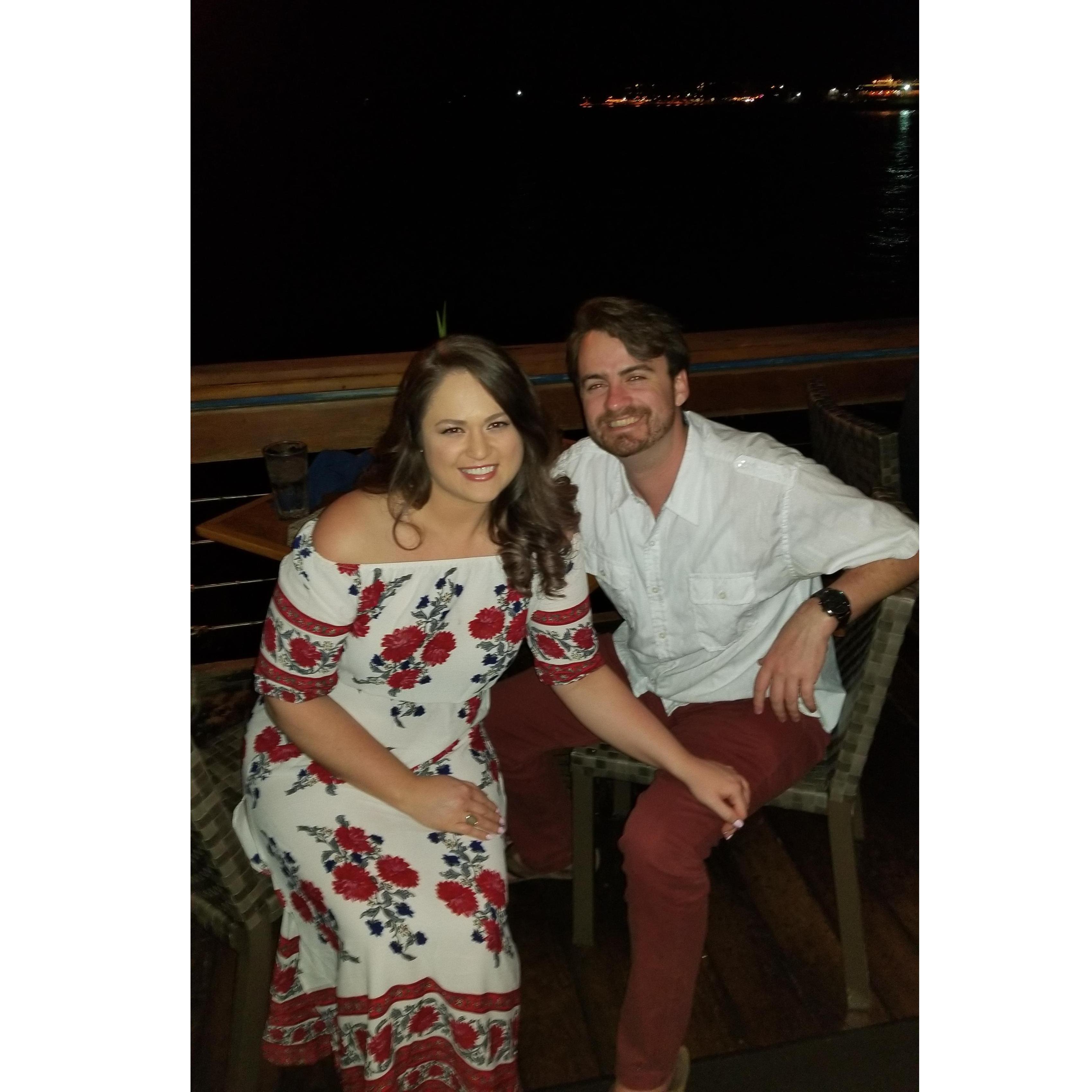 Celebrating Addie's 30th birthday in Hawaii.