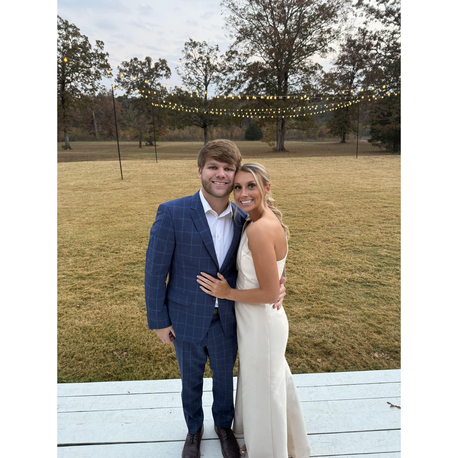 Another wedding! Hannah's matron of honor Lakin, got married!