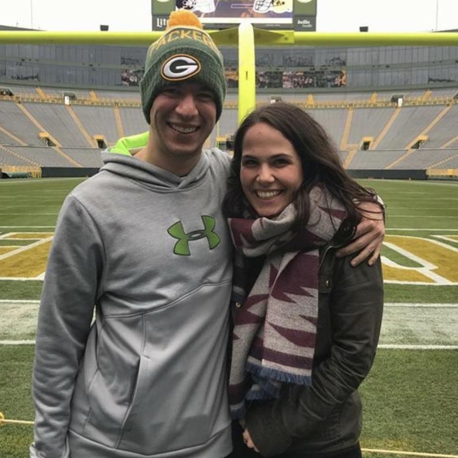 2017 - a new relationship begins and a Packer fan is born!