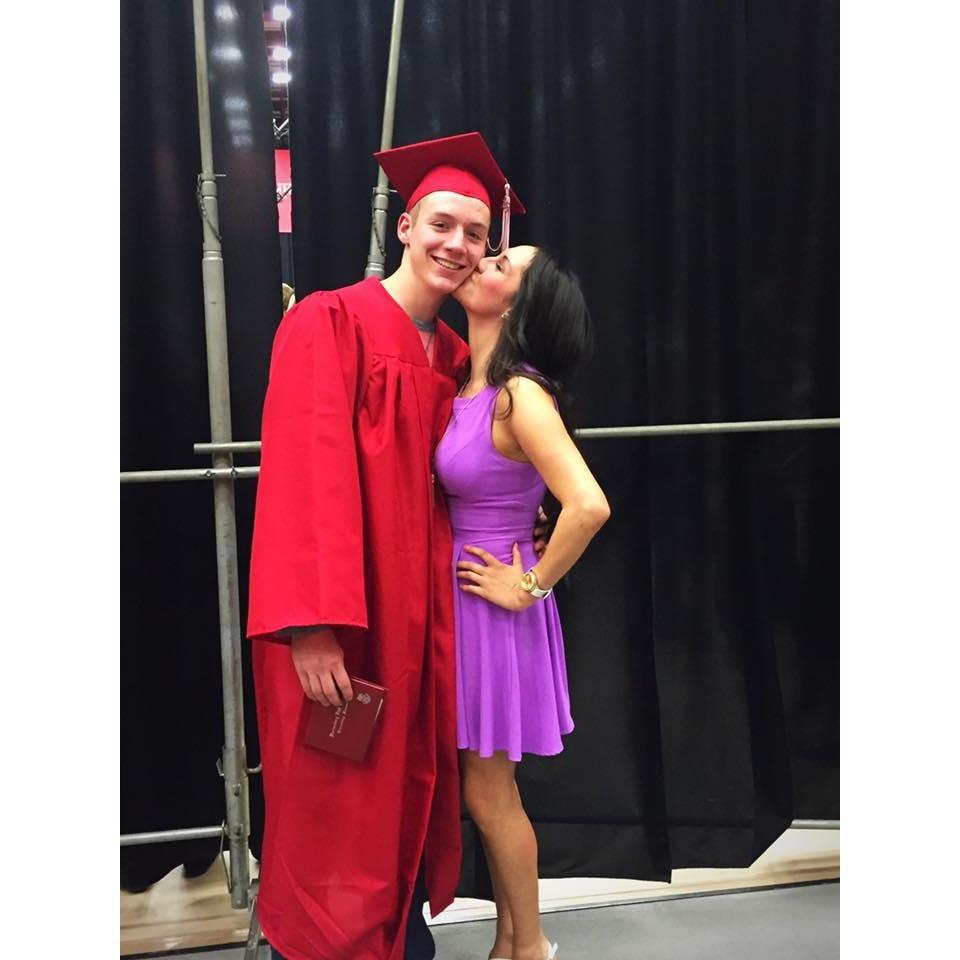 Austin’s high school graduation—2016