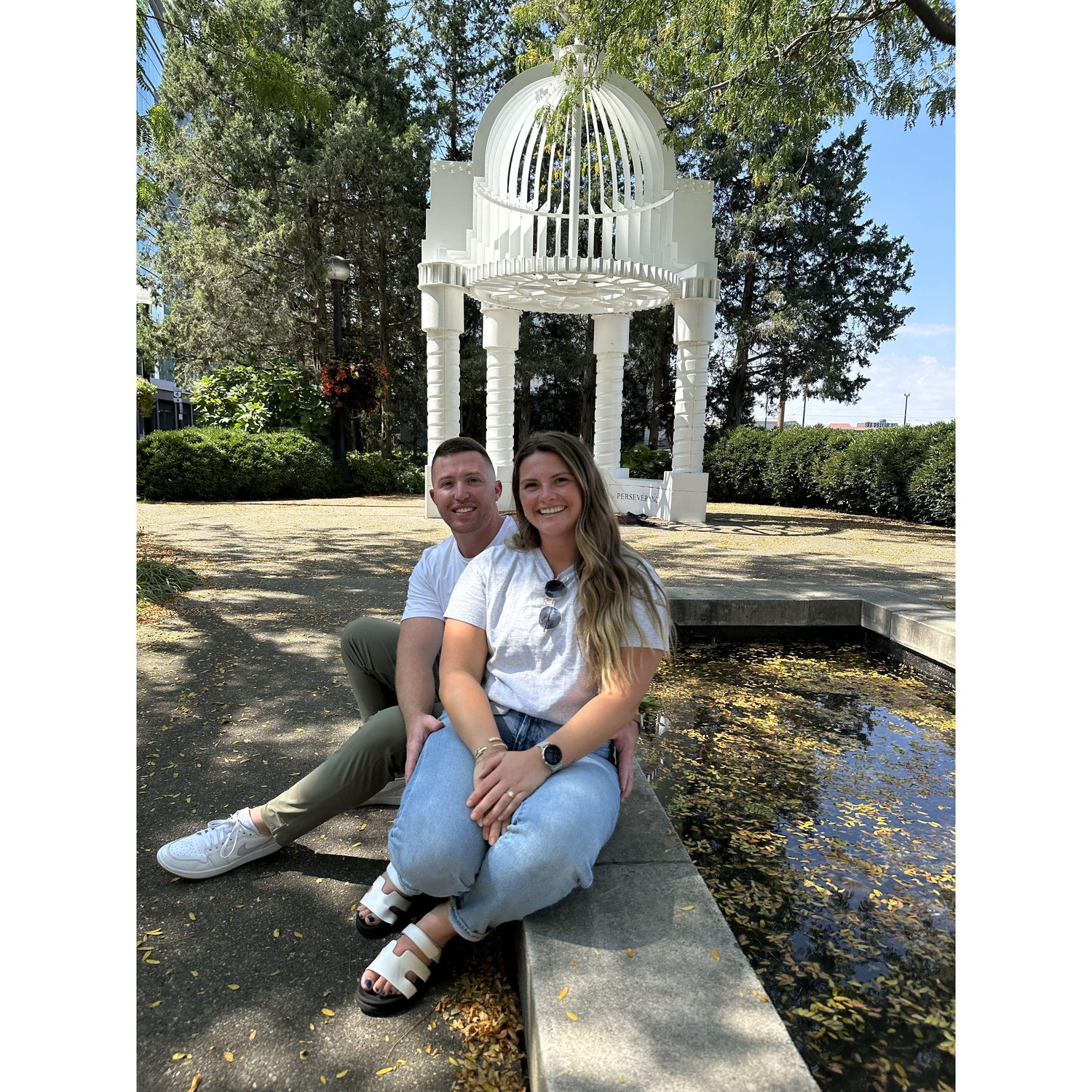 The spot we got engaged!! September 14th 2025