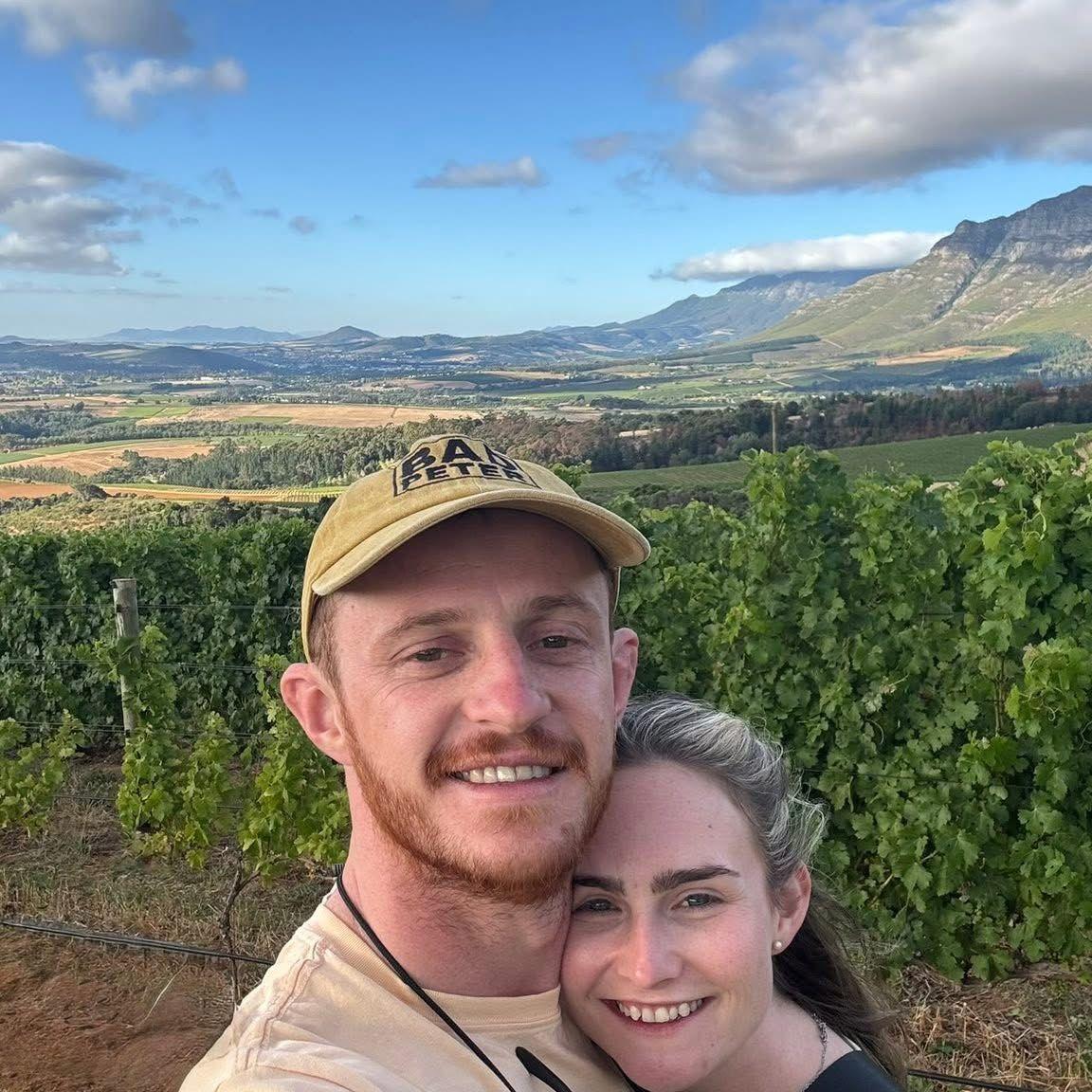 The day after our engagement, 2025