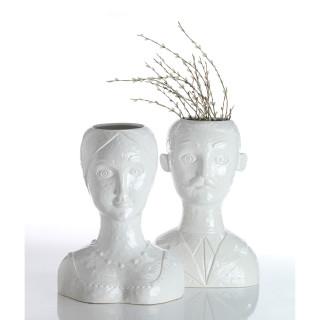 Female Head Vase