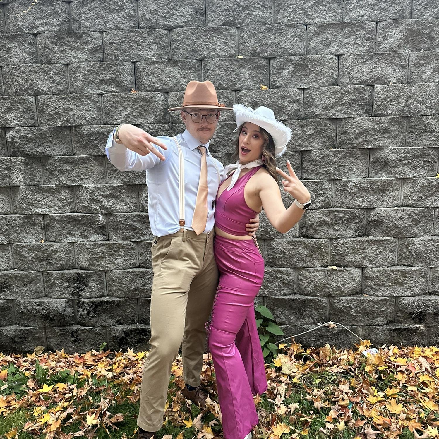 Barbenheimer takes on a Morgantown Halloween bar crawl!