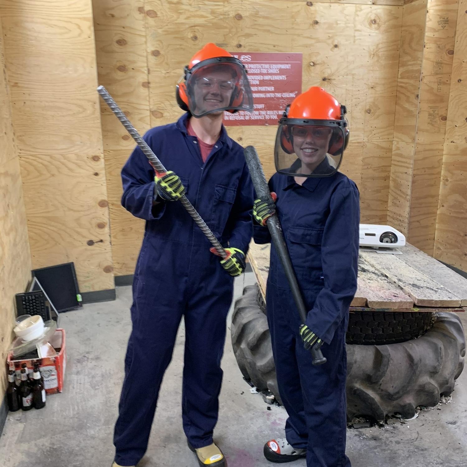 Smash Room date night