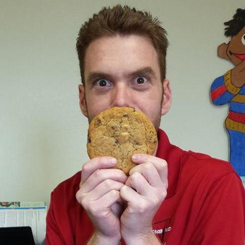 Cookie Monster visits NM PBS