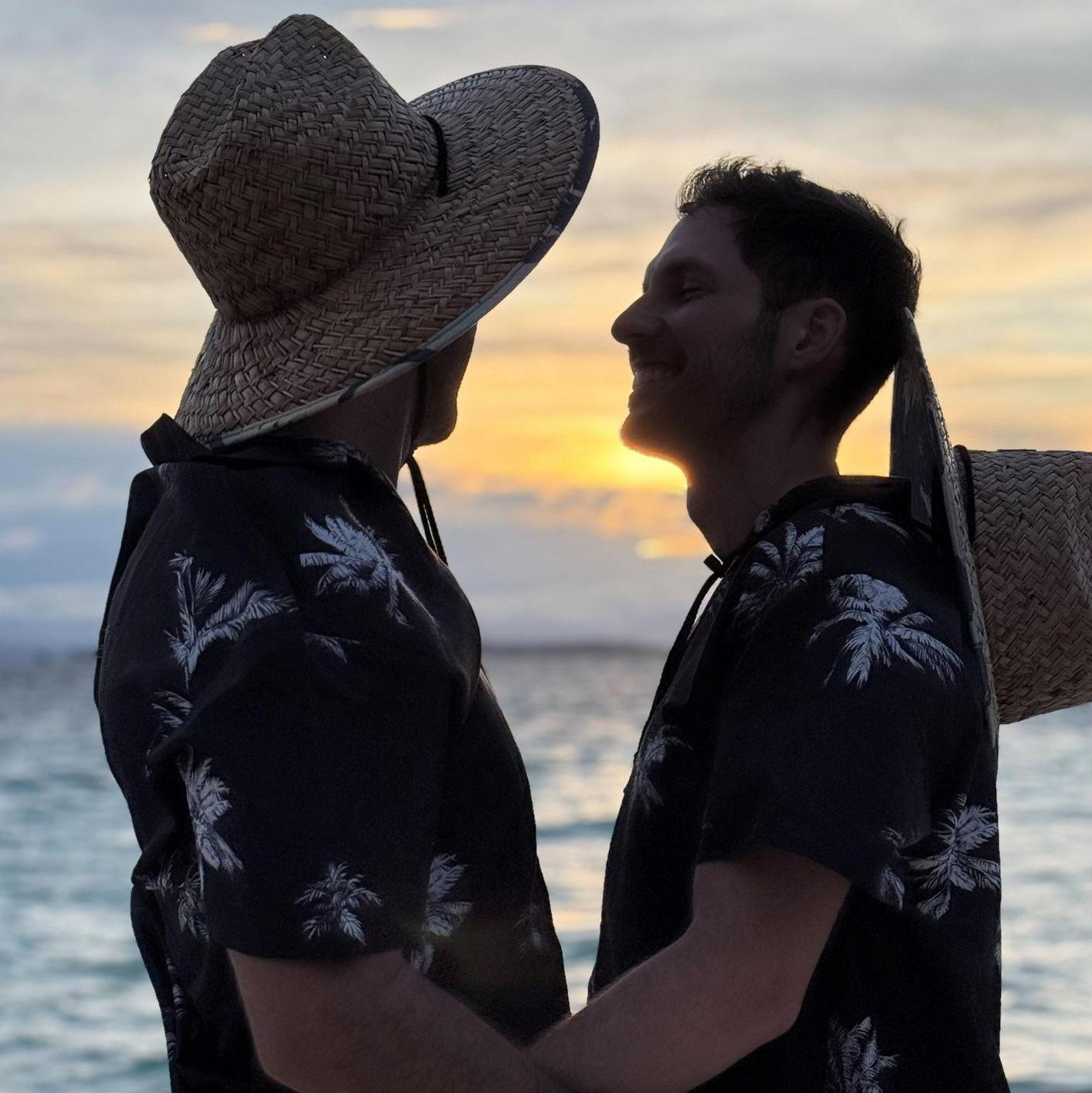 @San Blas Islands - Panama, where we both said Y E S