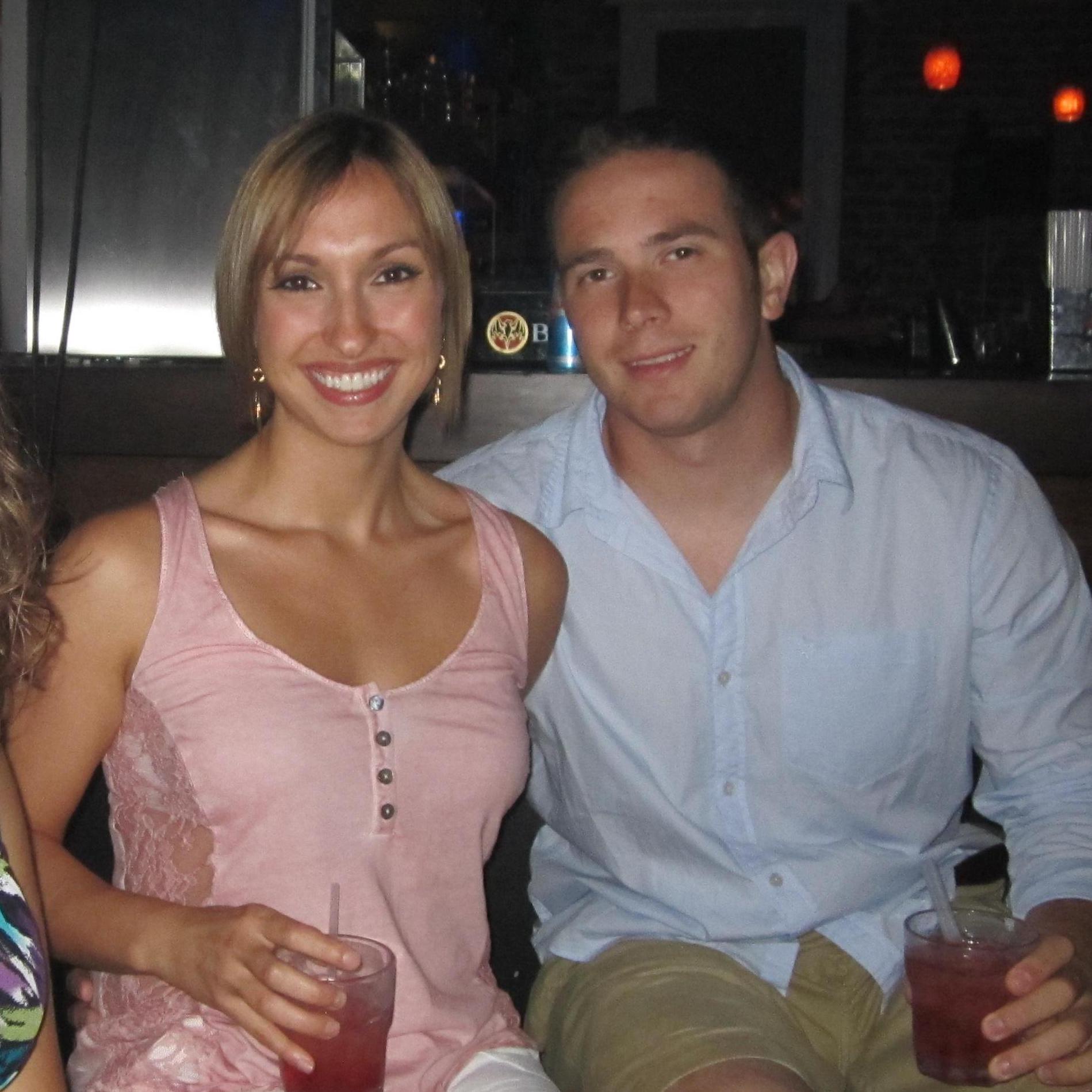 Our first picture together: July 8, 2011