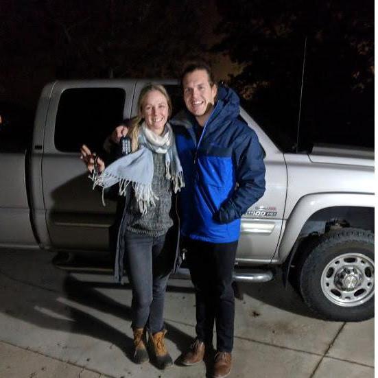 This was when we bought the RV and truck! Ahhh!