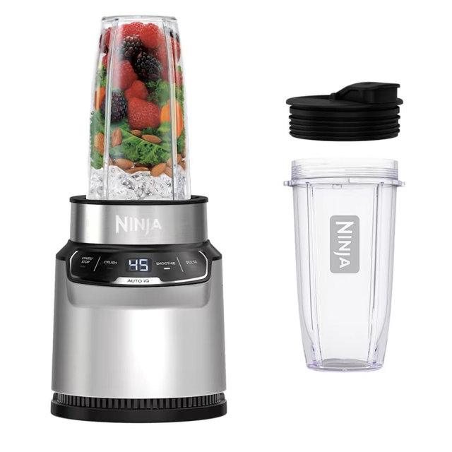 Ninja Auto IQ Nutri Blender Pro Bundle with Cups