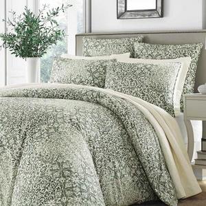 Green Abingdon Duvet Cover Set - Stone Cottage