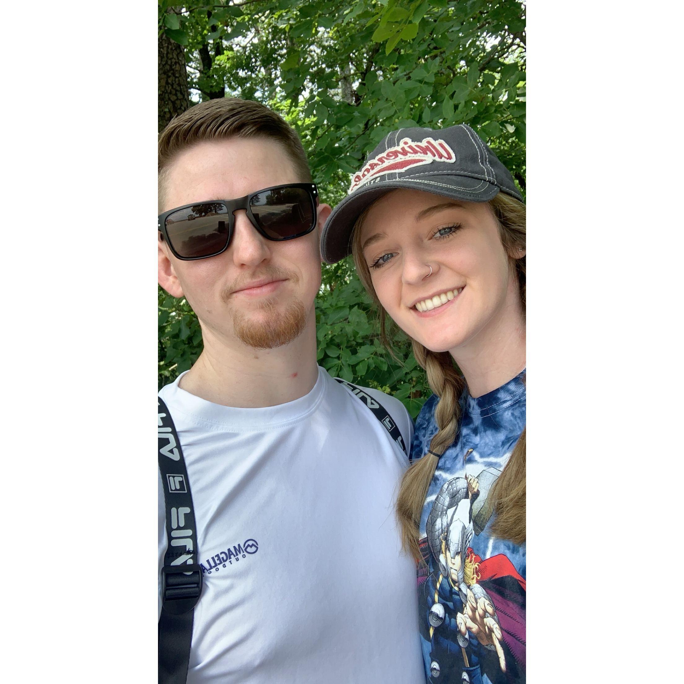 Hiking in Arkansas