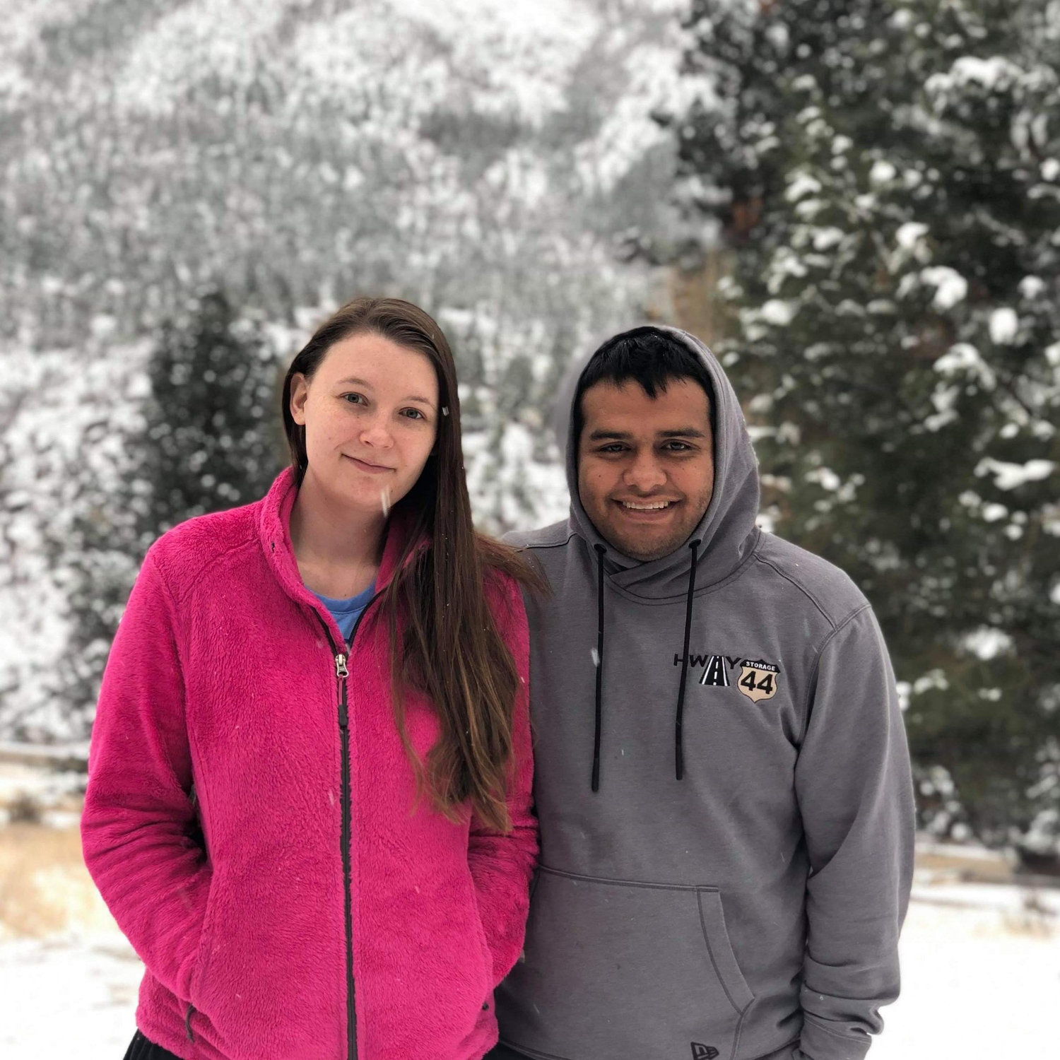 We stayed at a little B&B and went snowmobiling for Thanksgiving 2019.