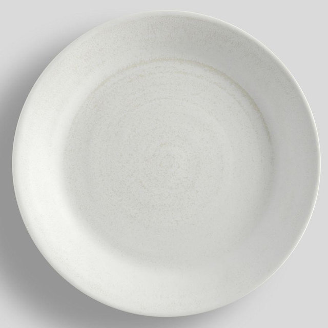 Larkin Melamine Dinner Plates, Ser of 4 - White