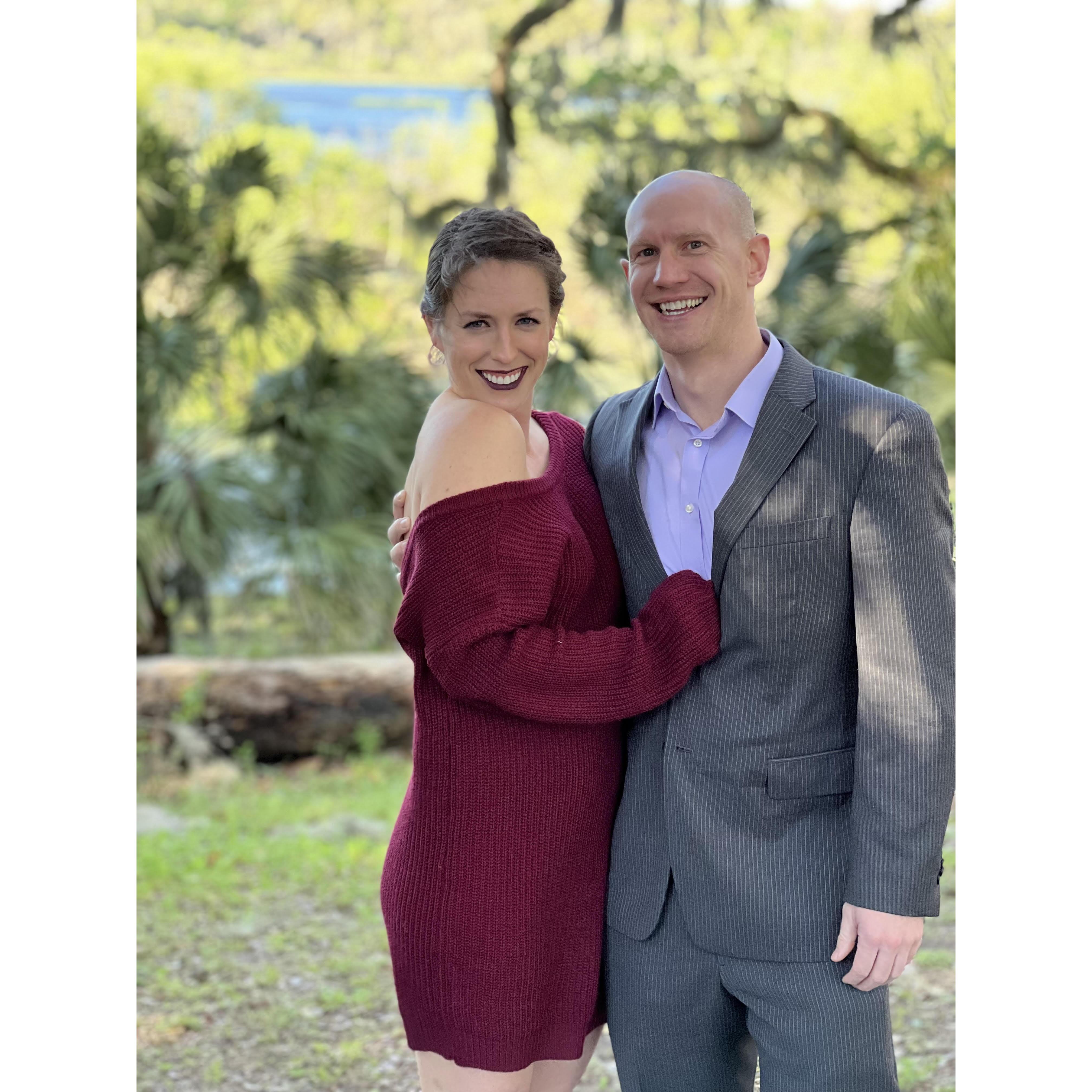 And Mark has been a trooper and been a handsome date