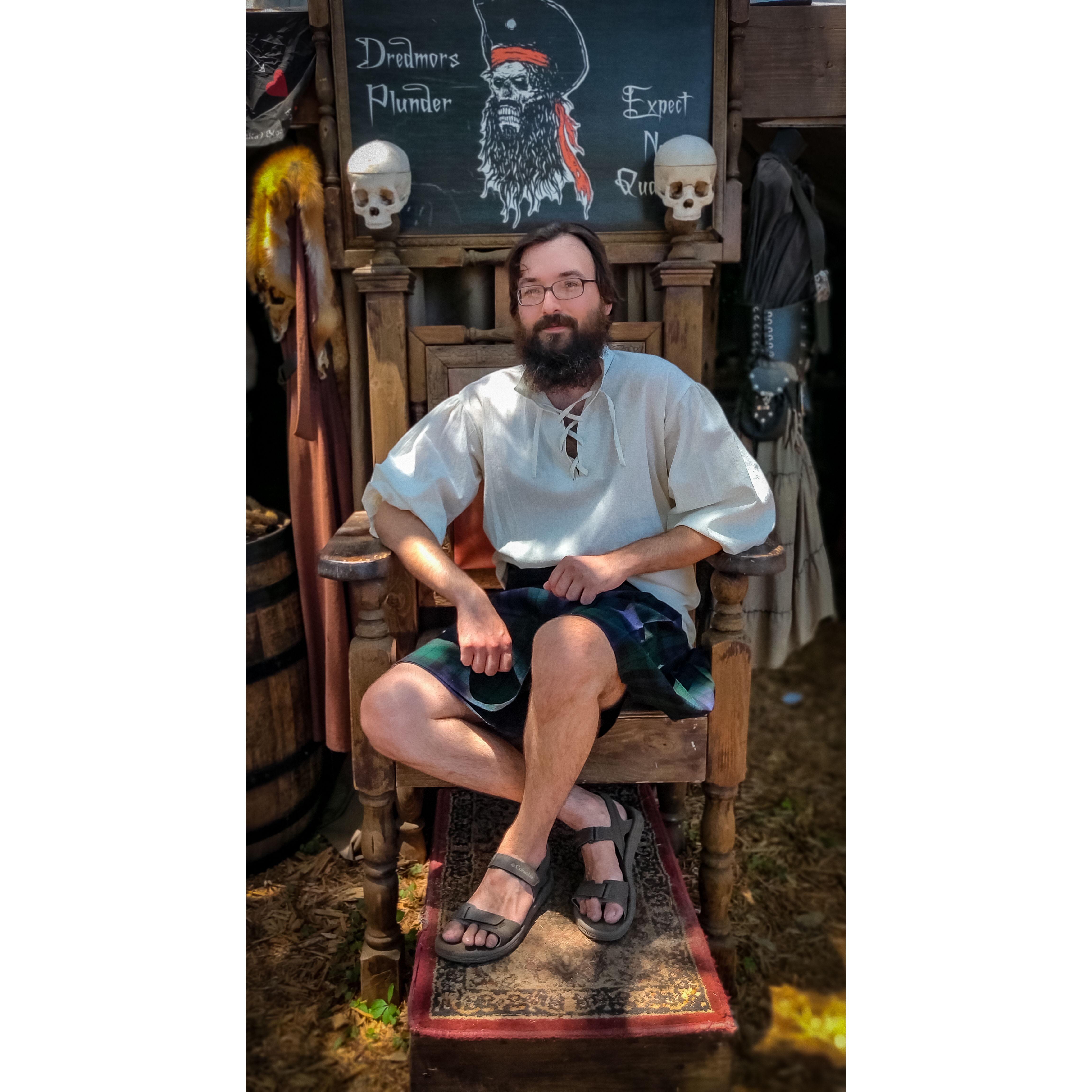 Renaissance Fair Pirate King