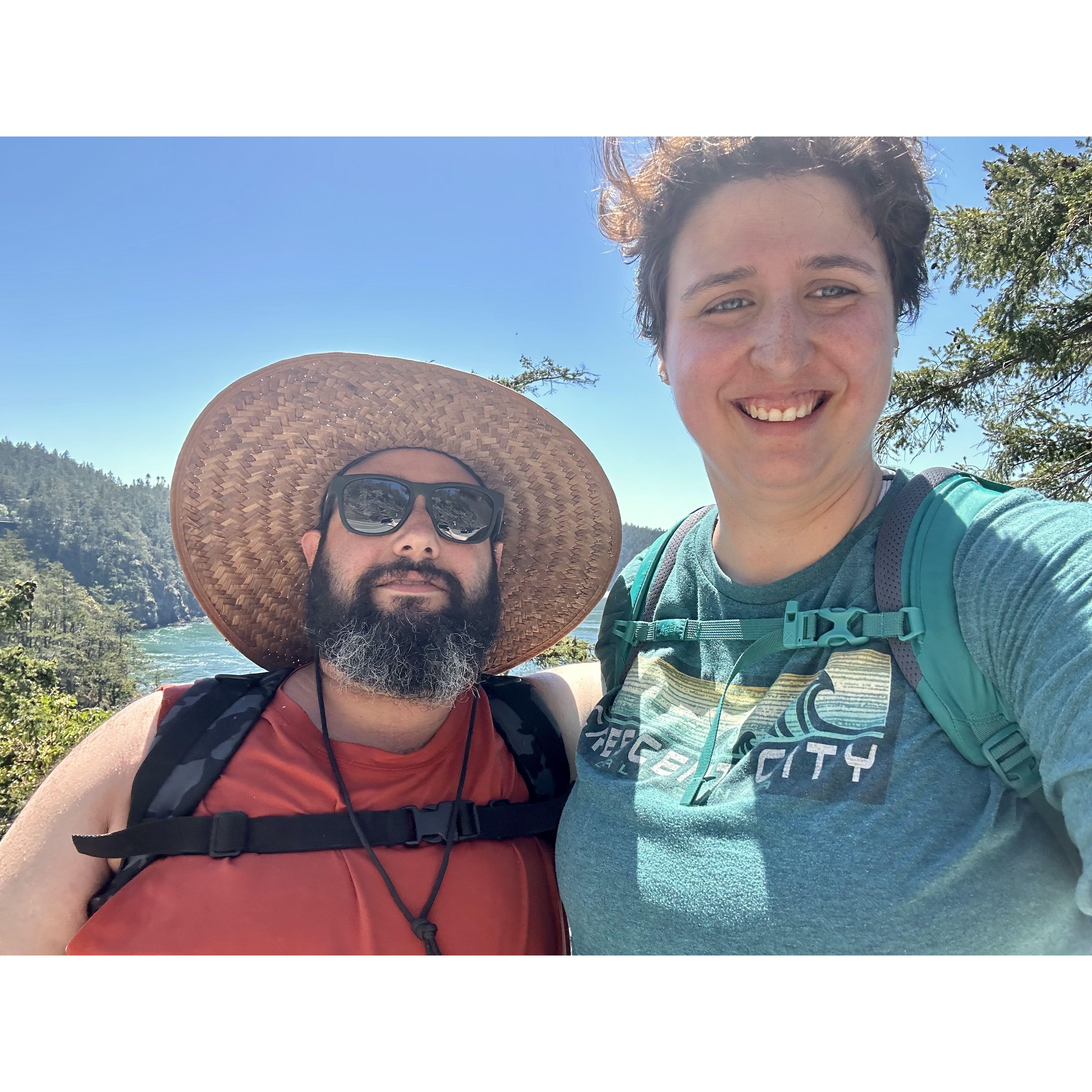 Our first camping trip: Deception Pass State Park