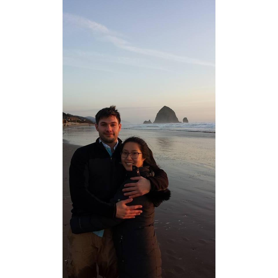 At Cannon Beach!
