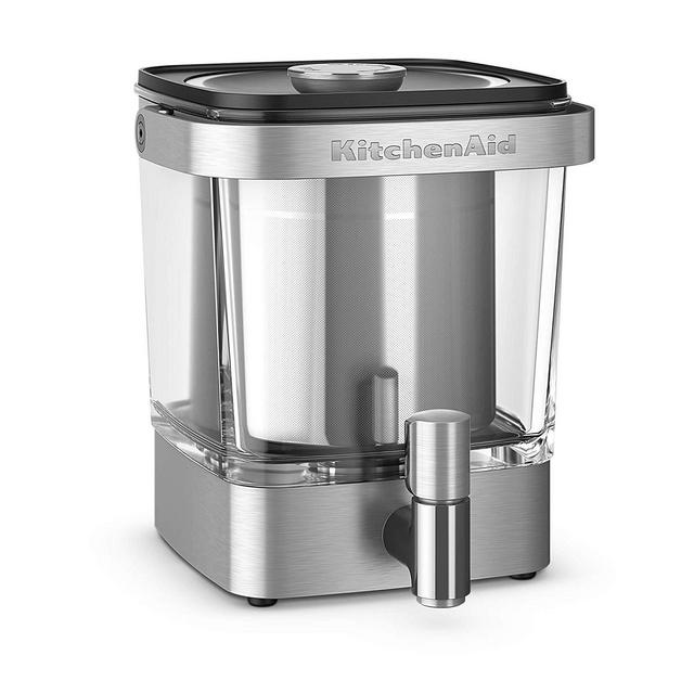 KitchenAid KCM5912SX Cold Brew Coffee Maker, 38 Ounce, Brushed Stainless Steel