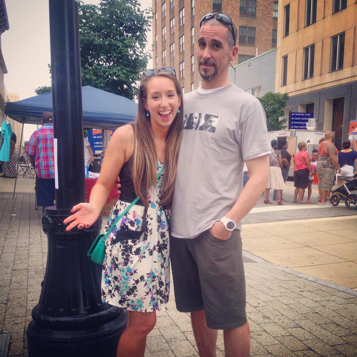 Downtown Raleigh Foodtruck Rodeo.