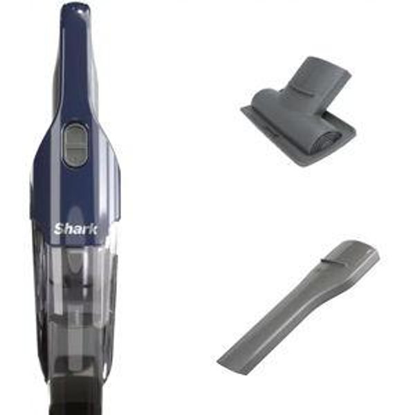 Shark - Cyclone PET Handheld Vacuum with HyperVelocity Suction, PetExtract Hair Tool - Navy Blue