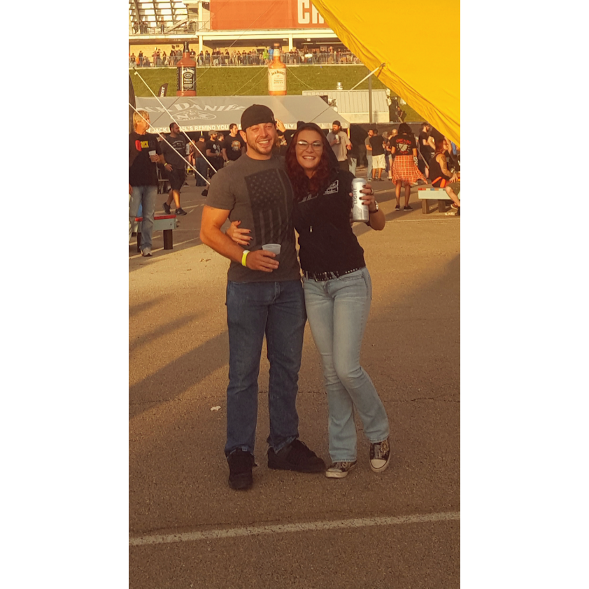 When we first saw Rammstein together!