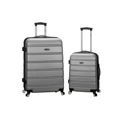 Rockland Melbourne 2pc ABS Spinner Luggage Set