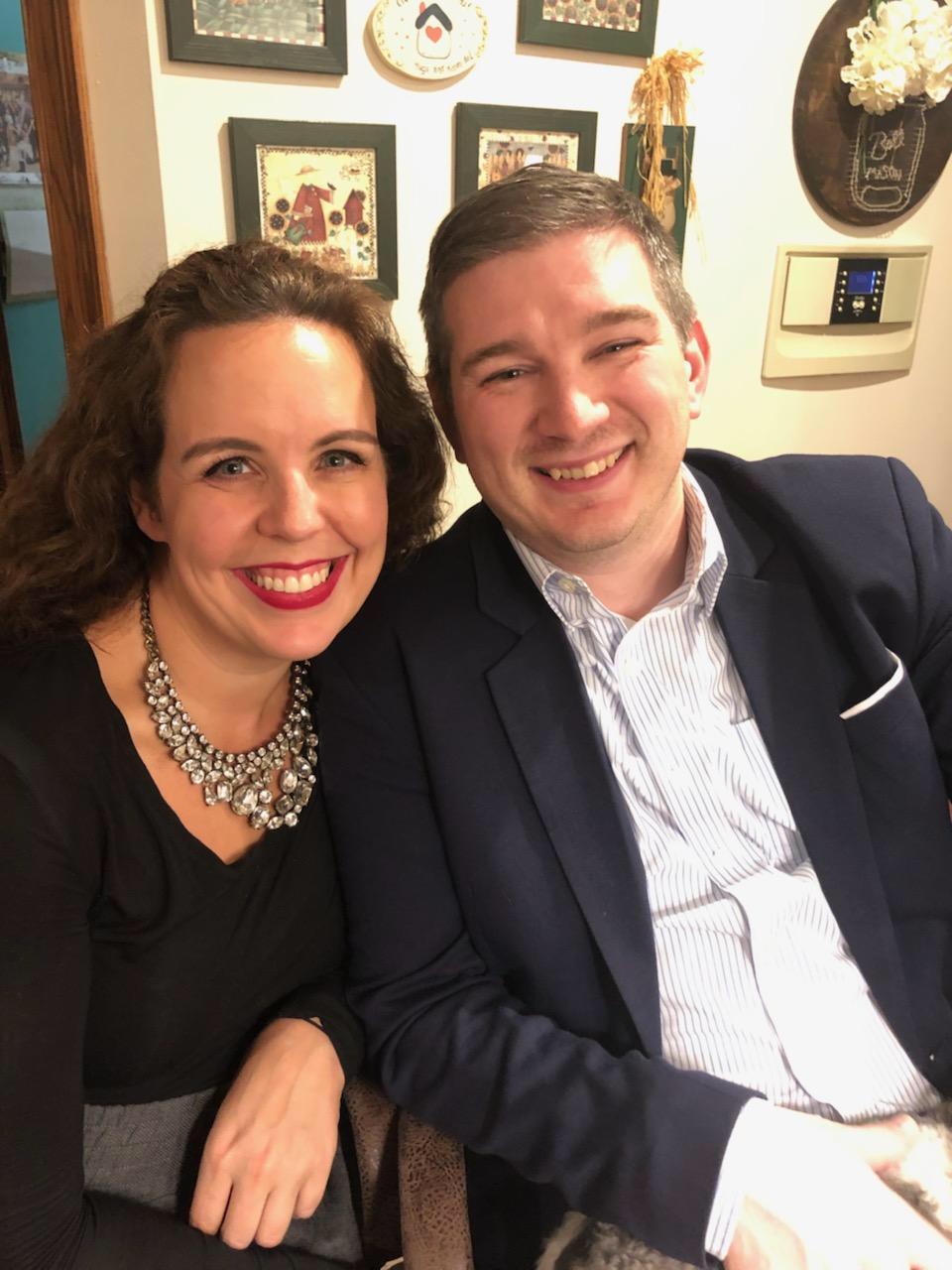 Lisa with Bourbon Brian