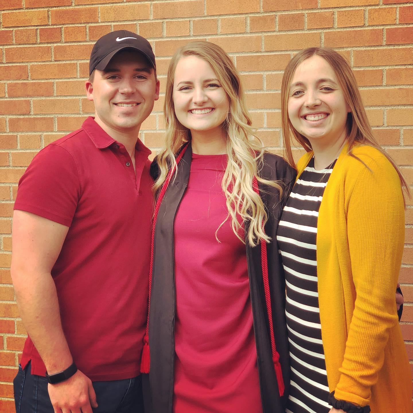 Morgan’s college graduation. 5/17/2019