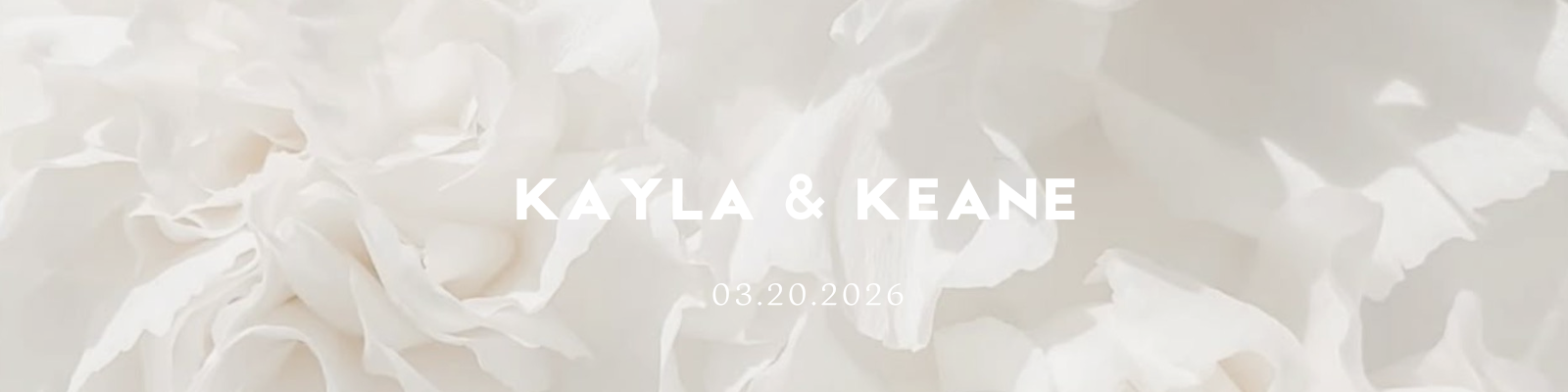 The Wedding Website of Kayla Ketchum and Keane Kennedy