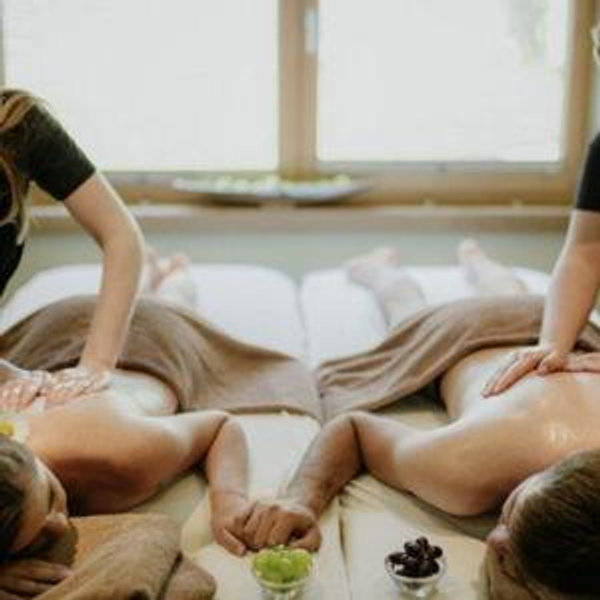 Post Hiking Trip Honeymoon Couples Massage