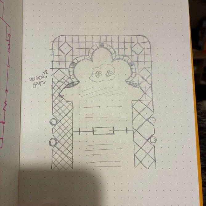 The first sketch we received from Emogene