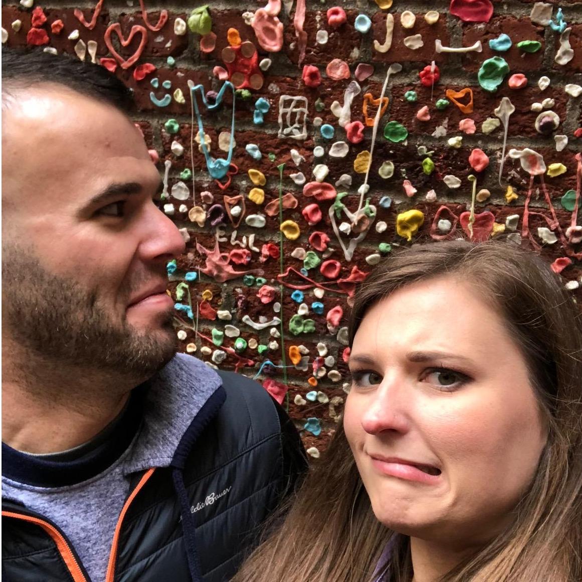 Seattle gum wall