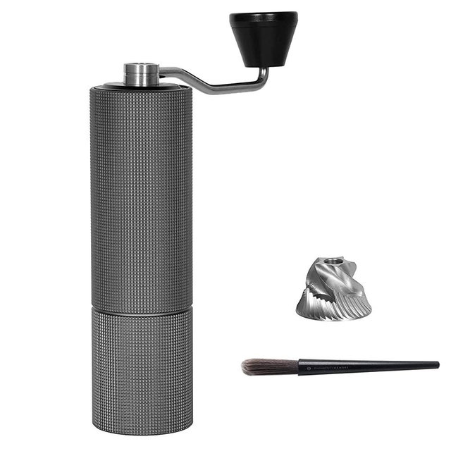 TIMEMORE Chestnut C2 MAX Manual Coffee Grinder with Adjustable Coarseness, Capacity 30g with CNC Stainless Steel Conical Burr, Pour Over Coffee for Hand Grinder Gift of Office Home Traveling Camping