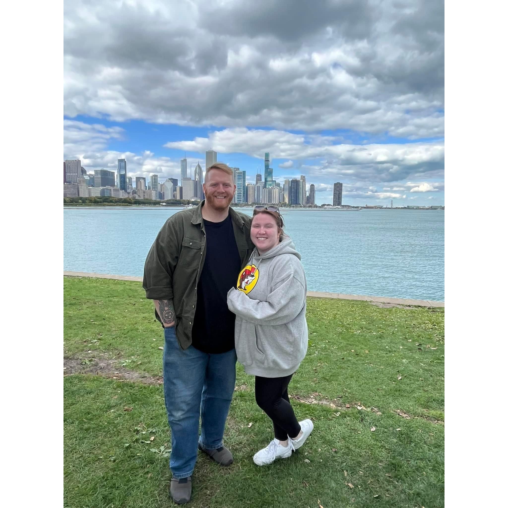 October 2023-Chicago lakefront