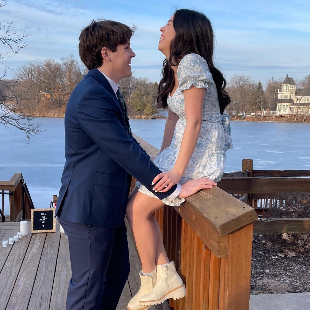 March 2nd, 2024 was the big day! The day where Carter POPPED the big question.