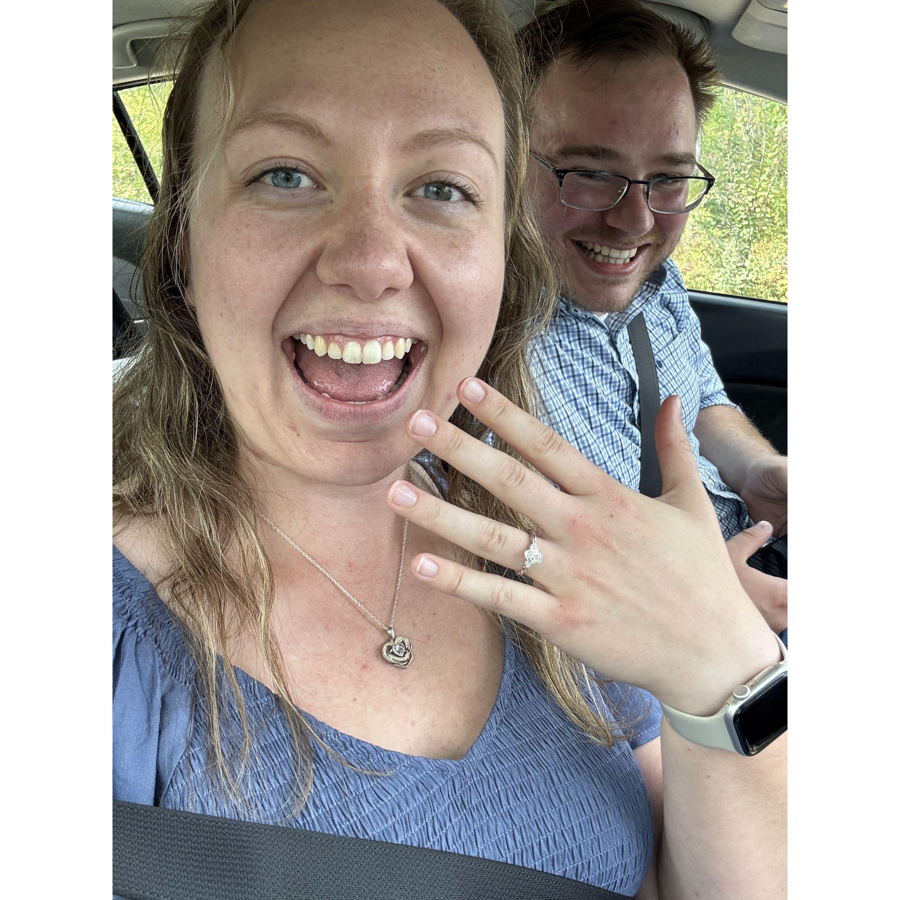 Victoria thinking: "LOOK AT THIS! SO EXCITING!"