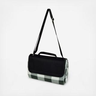 Fleece Picnic Blanket with Tote