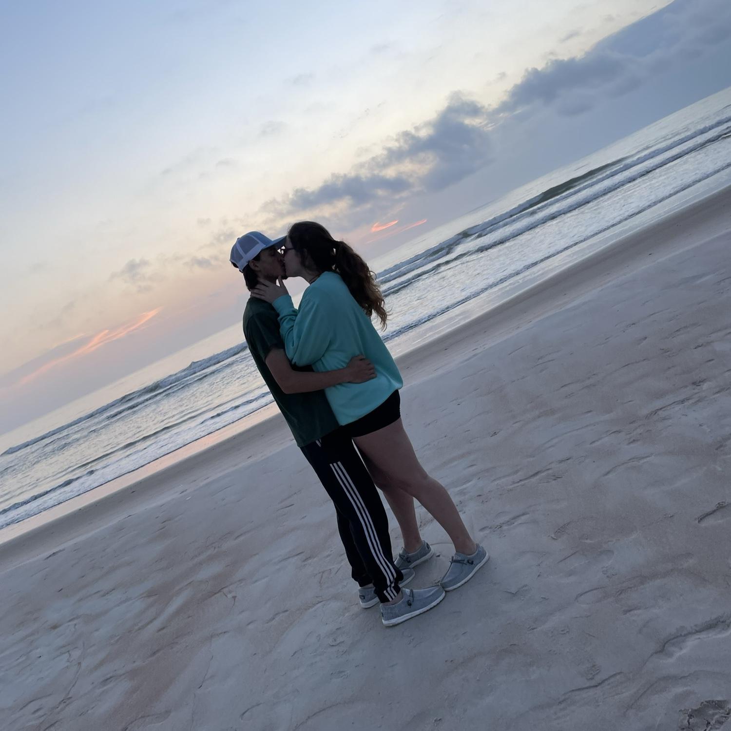 Our first vacation together 
Daytona Beach