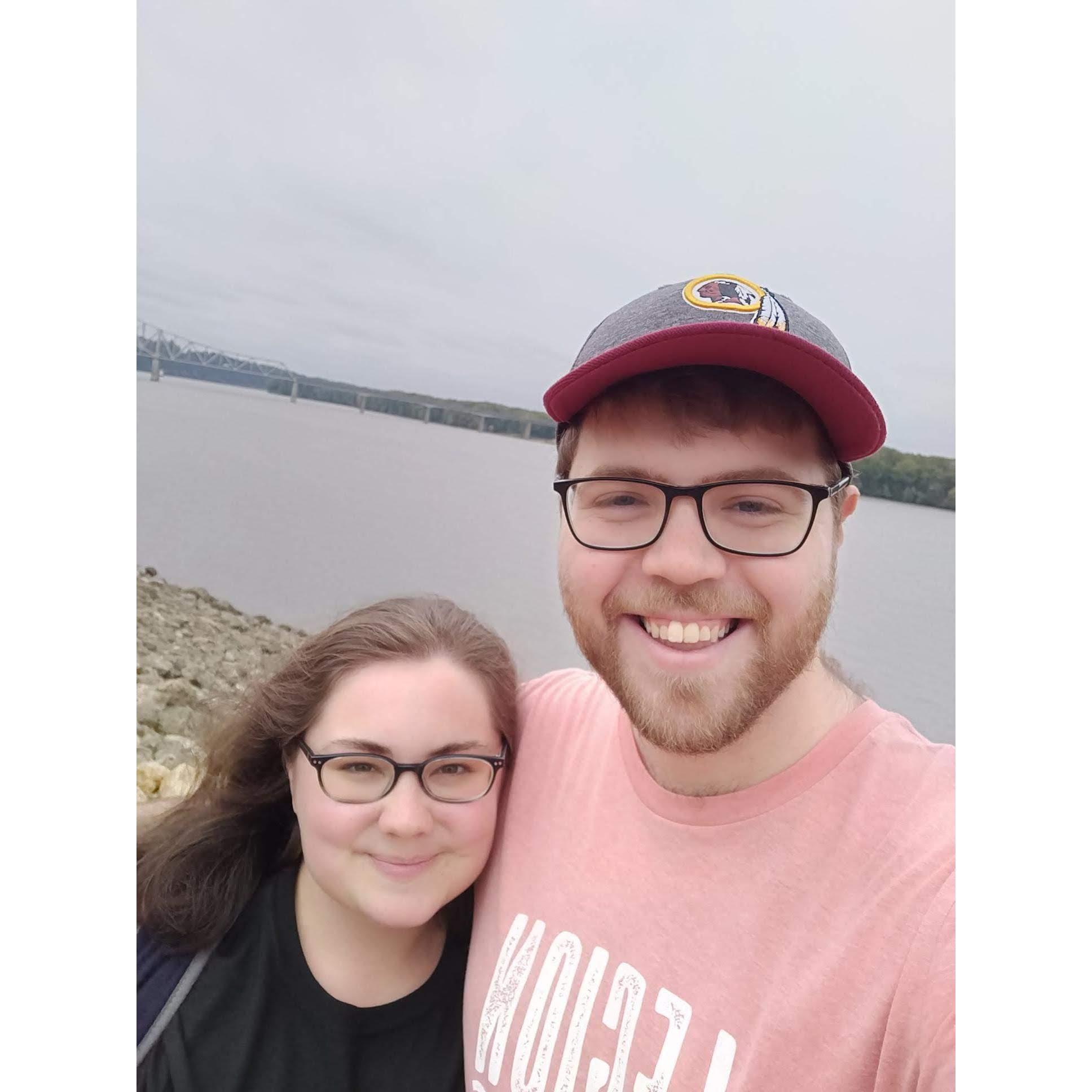 By the Mississippi in Dubuque