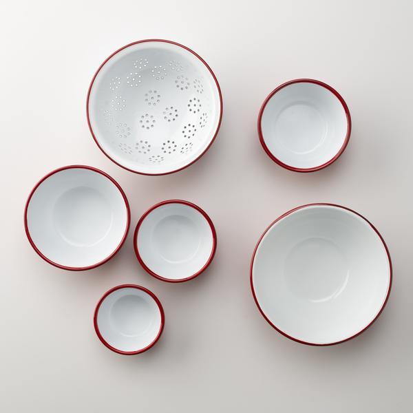 Enamelware Prep Set