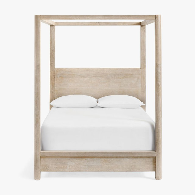 Aptos Canopy Platform Bed, Sandwash, King