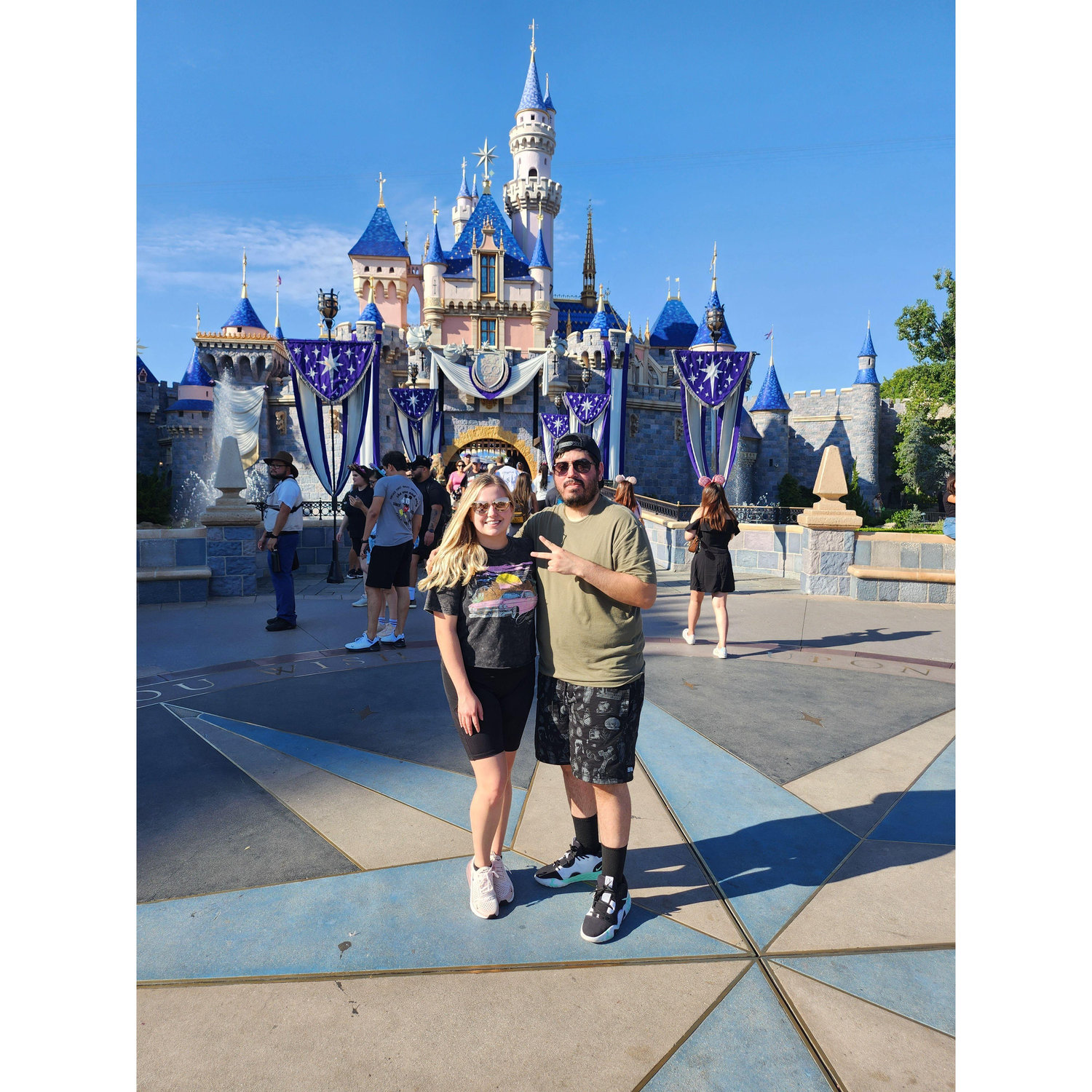 Both of our first-times visiting Disneyland