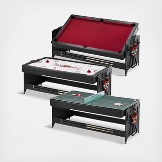 Original 3-in-1 7' Pockey Multi-Game Table